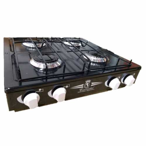 ANAFE DE 4 HOR./ ENOLZADO/ MECH. ALUMINIO