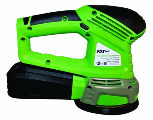 LIJADORA ROTA ORBITAL DE 125mm